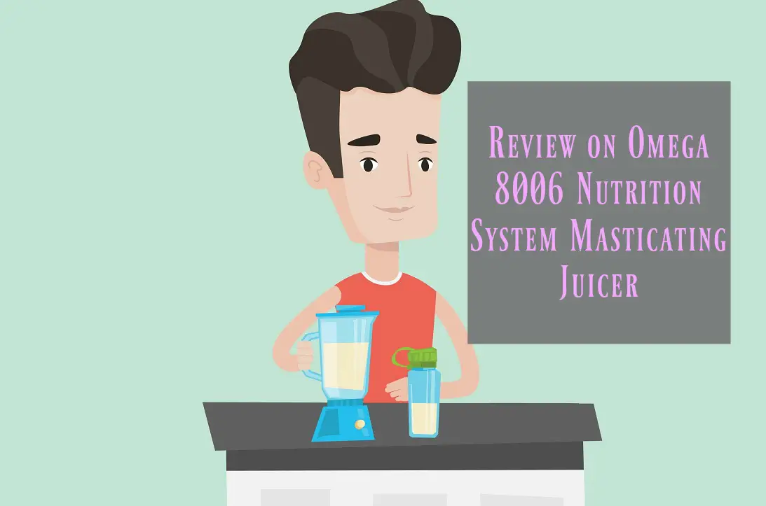 Omega 8006 Nutrition System Masticating Juicer