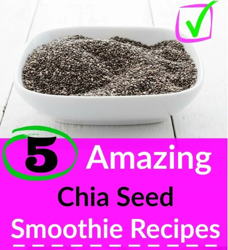 5 Amazing Chia Seed Smoothie Recipes For Your Health The Healthy Apron