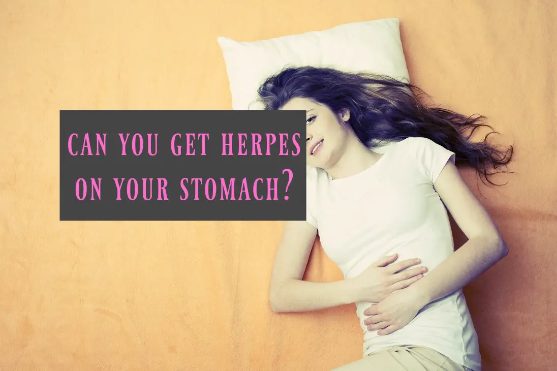 can you get herpes on your stomach