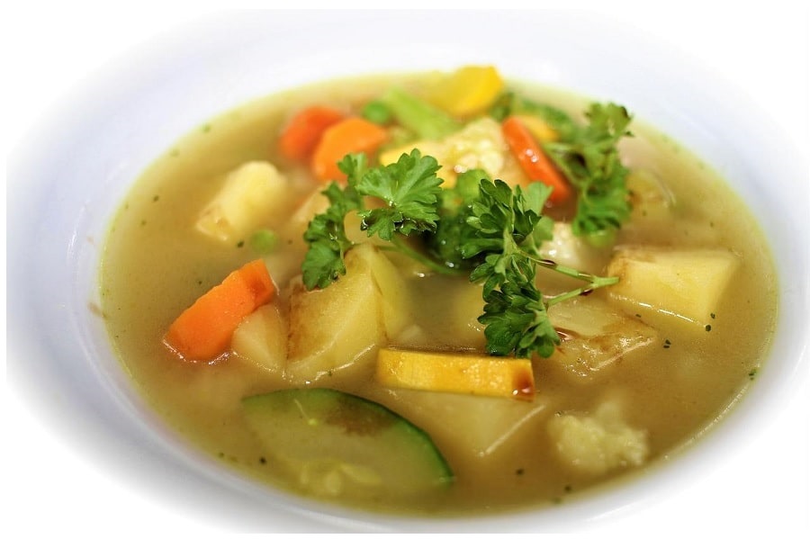 Vegetable Soup with potatoes