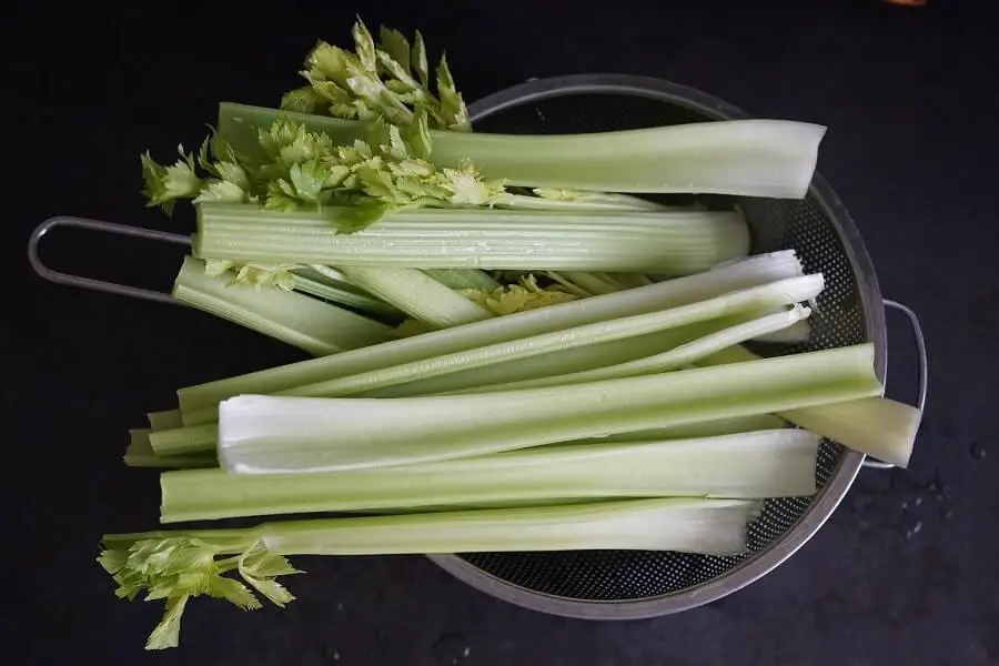 Potassium in Celery